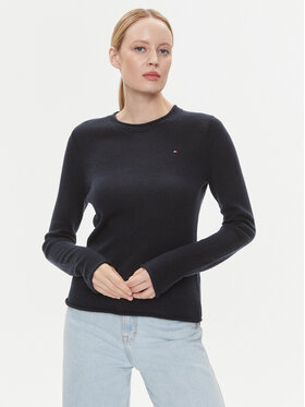 Tommy Hilfiger Tommy Hilfiger Svetr WW0WW40264 Tmavomodrá Regular Fit