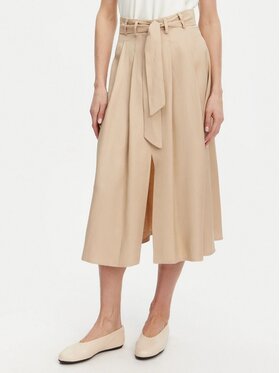 KAOS KAOS Gonna 84384 Beige Regular Fit