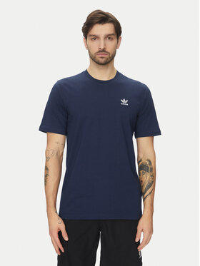 adidas adidas Футболка Trefoil Essentials JC9989 Cиній Regular Fit