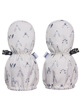 Kombi Kombi Rękawice narciarskie Baby Bear Infant Szary