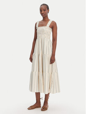 Seafolly Seafolly Sommerkleid Faithfull 55649-DR Beige Regular Fit