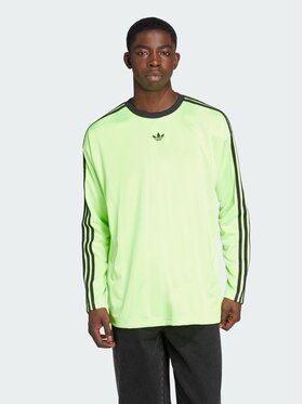 adidas adidas Longsleeve 151141 Zielony Loose Fit