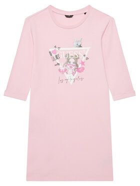 Guess Guess Vestito da giorno J3YK13 KA6W4 Rosa Regular Fit