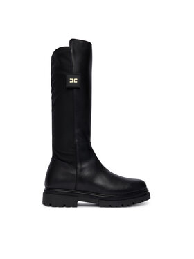 Elisabetta Franchi Elisabetta Franchi Jahalni škornji F4A6-E0709-1333 Črna