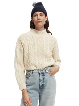 Scotch & Soda Scotch & Soda Поло 169561 Екрю Relaxed Fit