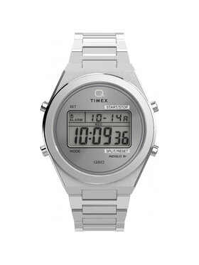Timex Timex Zegarek TW2Y09800 Srebrny