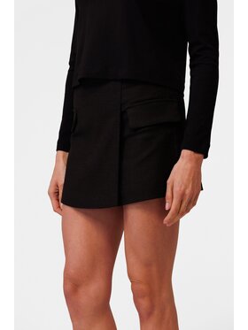 LE POSSÉ LE POSSÉ Φούστα mini SS Μαύρο Slim Fit