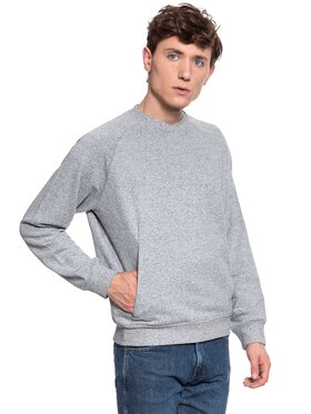 Lee Lee Felpa SIDE POCKET SWS Grigio Regular Fit