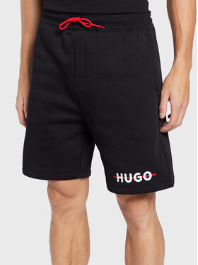 Hugo Hugo Sporta šorti Dedford 50481138 Melns Comfort Fit