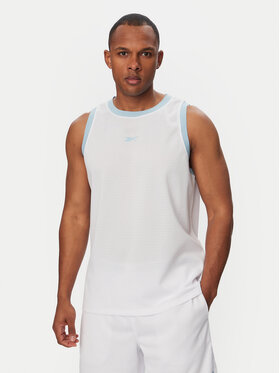 Reebok Reebok Tank top Michał RK25880CCM Bijela Regular Fit