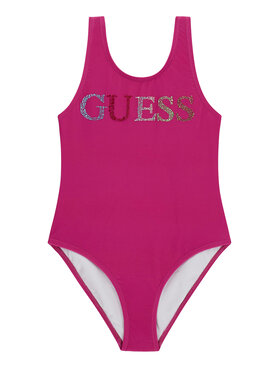 Guess Guess Strój kąpielowy J6GZ29 KCA60 Różowy ciemny