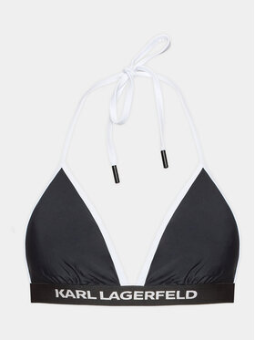 KARL LAGERFELD Gornji Del Bikini 230W2234 Črna