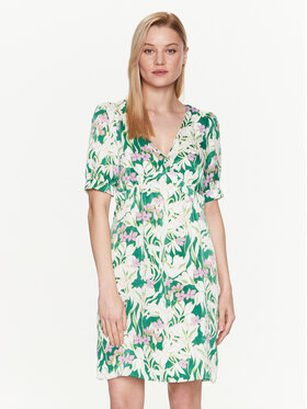 NAF NAF NAF NAF Vestito Kpreppy XENR80 Verde Regular Fit