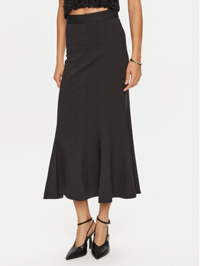Rinascimento Rinascimento Maxi szoknya CFC0121278003 Fekete Slim Fit