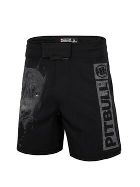 PITBULL PITBULL Szorty Spodenki Czarny Regular Fit