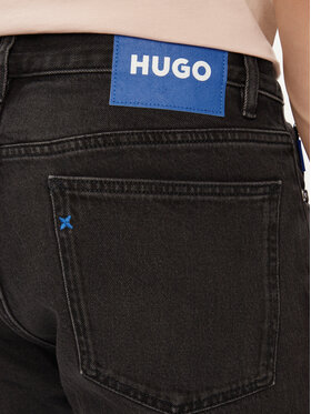 Hugo Jeans Hlače Ash 50511514 Črna Slim Fit