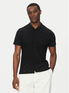 INDICODE INDICODE Cămașă Jerry 20-612 Negru Regular Fit
