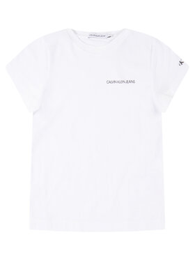 Calvin Klein Jeans Calvin Klein Jeans T-särk IB0IB00456 Valge Regular Fit