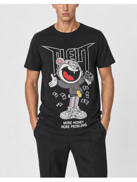 PHILIPP PLEIN PHILIPP PLEIN T-Shirt 31698 Černá Regular Fit