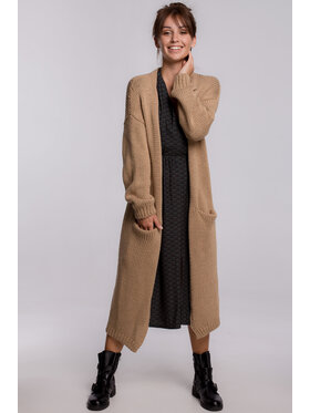 BeWear BeWear Sweter bk053 Brązowy Custom Fit