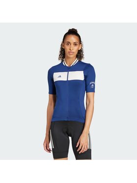 adidas adidas Koszulka rowerowa 139759 Błękitny Fitted Fit