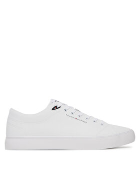 Tommy Hilfiger Tommy Hilfiger Sneakersy Th Hi Vulc Core Low Lth Ii Ess FM0FM05511 Bílá