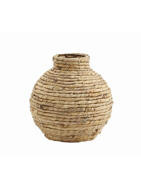 Madam Stoltz Madam Stoltz Wazon Hiacynt boho MK7999 Beżowy