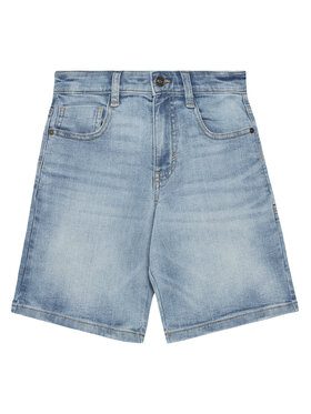 United Colors Of Benetton Джинсові шорти 4PORC903I Голубий Straight Fit