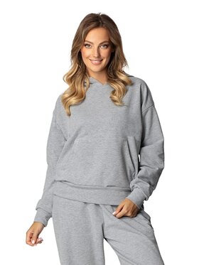DKaren Sport DKaren Sport Bluza DK-K-B8 Szary Regular Fit