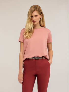 Motivi Motivi T-shirt G380W003432N006 Rosa A-Line Fit