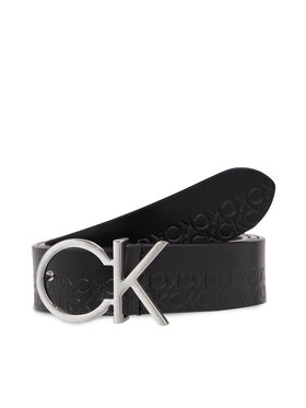 Calvin Klein Calvin Klein Dámský pásek Re-Lock Ck Logo Belt K60K611306 Černá