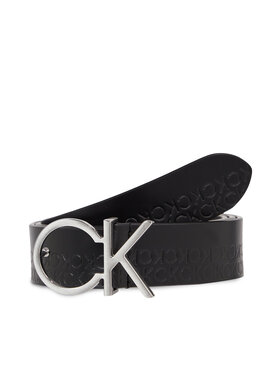 Calvin Klein Calvin Klein Pasek Damski Re-Lock Ck Logo Belt K60K611306 Czarny