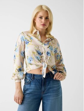 Guess Guess Top 172935 Niebieski Classic Fit