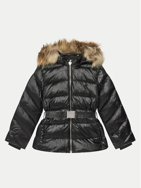 Guess Guess Geacă din puf J4BL01 WGL50 Negru Regular Fit