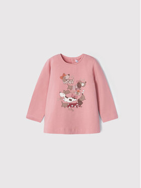 Mayoral Mayoral Bluzka 2098 Różowy Regular Fit