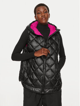DKNY Sport DKNY Sport Αμάνικο Μπουφάν DP4V3144 Μαύρο Regular Fit