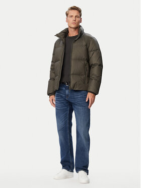 Calvin Klein Calvin Klein Geacă din puf LV04LH502G Maro deschis Regular Fit