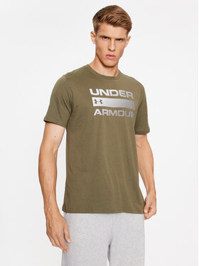 Under Armour Under Armour T-Shirt Ua Team Issue Wordmark Ss 1329582 Khaki Loose Fit