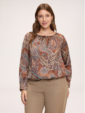 Fiorella Rubino Fiorella Rubino Blusa 2165T002554N0V2 Marrone Regular Fit
