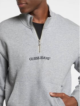 Guess Guess Bluza 170147 Szary Classic Fit