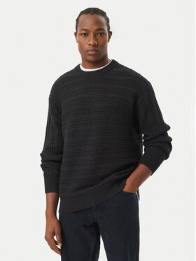 Calvin Klein Calvin Klein Пуловер LV04LH315G Черен Regular Fit