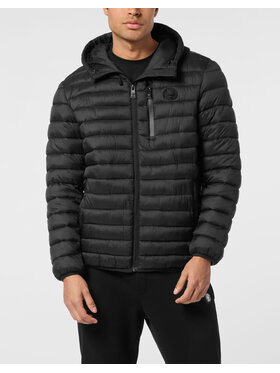 Plein Sport Plein Sport Kurtka puchowa 24009 Czarny Regular Fit