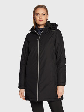 CMP CMP Demisezoninė striukė 32Z1406 Juoda Regular Fit