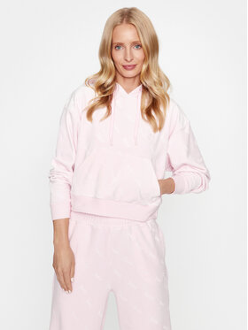 Juicy Couture Juicy Couture Pulóver Mara JCSAS223420 Rózsaszín Cropped Fit