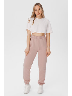 LAURELLA LAURELLA Spodnie dresowe 3SS024 Różowy Regular Fit