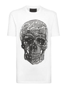 PHILIPP PLEIN PHILIPP PLEIN T-shirt 7203 Bianco Regular Fit