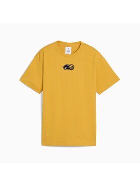 Puma Puma T-Shirt 632381 Żółty Regular Fit