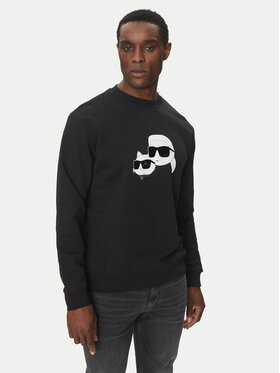 KARL LAGERFELD KARL LAGERFELD Mikina 705063 552941 Černá Regular Fit