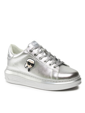 KARL LAGERFELD KARL LAGERFELD Sneakersy KL62531M Stříbrná