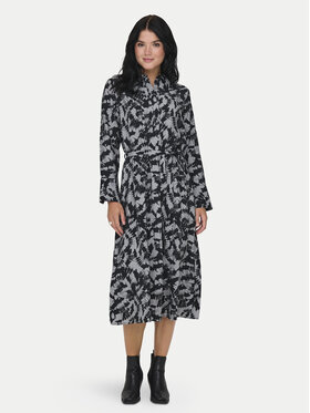 JDY JDY Hemdkleid Line 15331467 Grau Regular Fit